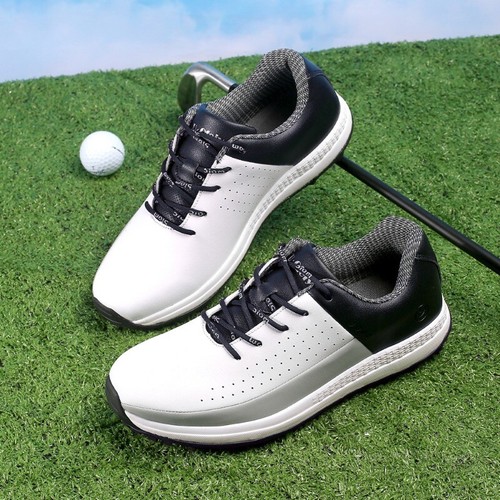 Herren Wasserdicht Rutschfest Spikeless Golfschuhe Outdoor Turnschuhe Freizeitschuhe - Bild 7 von 19