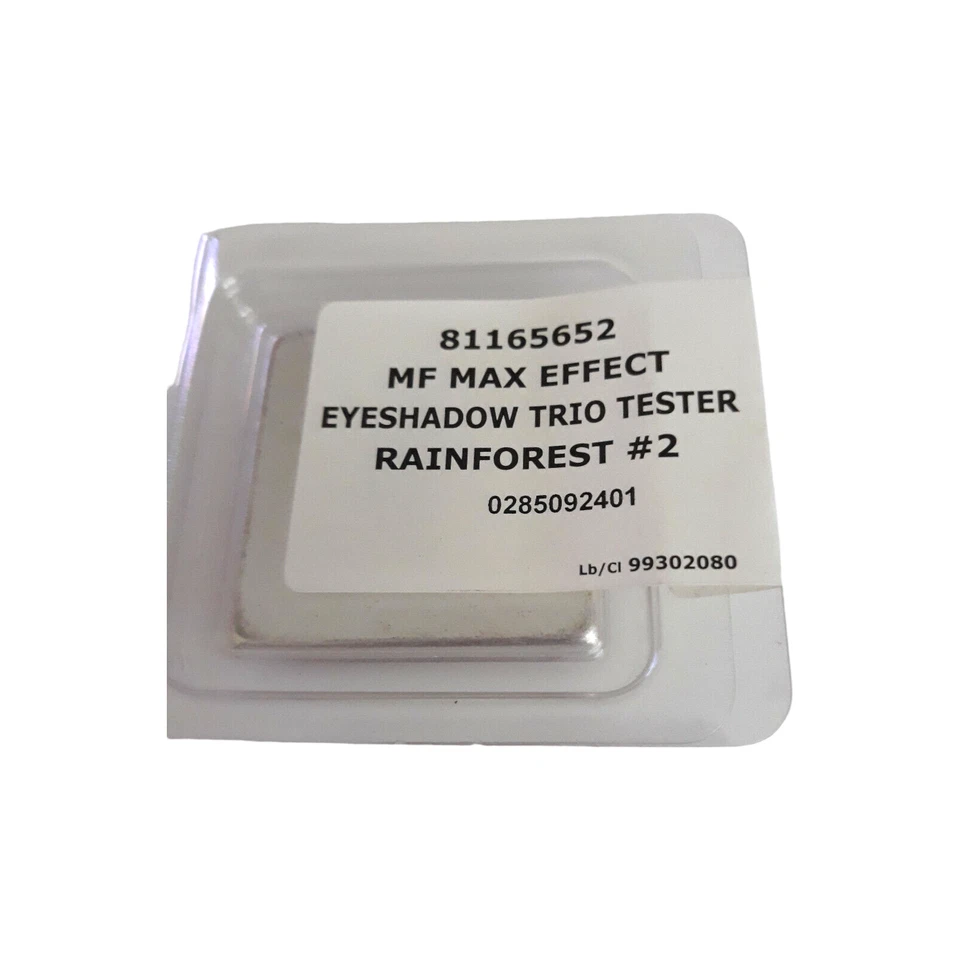MaxFactor Eyeshadow Trio Tester No2 Rainforest Effect Cosmetic Make-Up Color NEW - Image 4 of 4