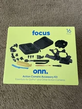 Focus ONN 16 Pieces Action Camera  Accessory Kit. Essential for GoPro And Other