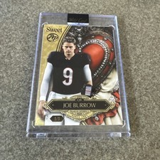 2026 Wild Card Sweet AP Joe Burrow 1/1 Bengals Gold Vinyl 