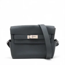 Hermès Kelly Messenger PM Togo Grimisty Silver Metal Fittings K: 2025