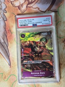 Zoro Pre Release Winner | eBay