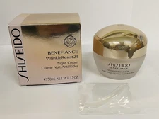SHISEIDO Benefiance WrinkleResist 24 Night Cream 1.7oz NIB SEALED