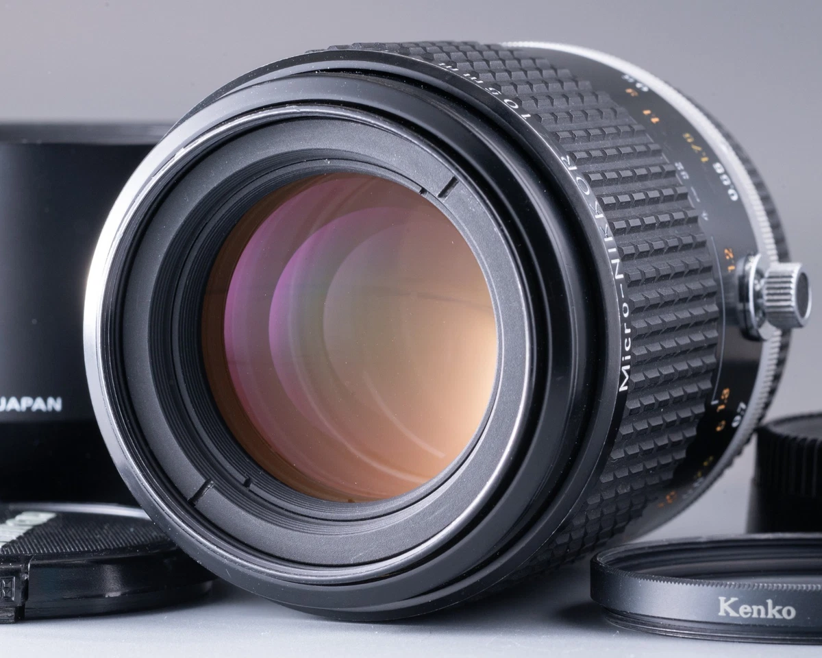 Nikon Micro NIKKOR Manual Focus Camera Lenses 105mm Focal for sale