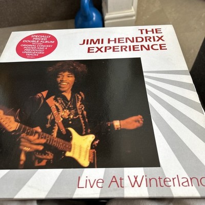 Jimi Hendrix Experience Live At Winterland double LP vinyl Germany Polydor 1987