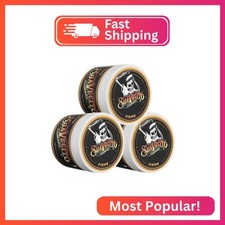 Suavecito Pomade Firme Strong Hold 4 oz, 3 Pack - Strong Hold Hair Pomade For