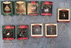 Hallmark Twelve Days of Christmas Ornaments 9 Total 1986-87, 1989-95 Acrylic — photo 1