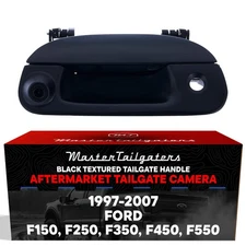 Master Tailgaters Black Tailgate Handle w/ Backup Camera for Ford F150 F250 F...