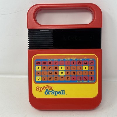 Classic Speak & Spell Kahootz 09624 Electronic Learning Speech Game Vtg Works