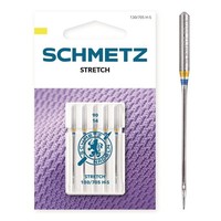 Schmetz - 5 NäHmaschinennadeln Stretch - 130/705 H-S - Nadeldicke 90/14