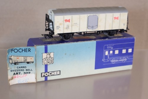 Pocher 322 SBB CFF CARRO SVIZZERO BELL KÜHLSCHRANK VAN WAGON 533074 OVP | Zustand: Used