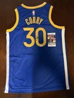 Stephen Curry Signed Authentic Nike Warriors Jersey Autograph NBA JSA COA Steph