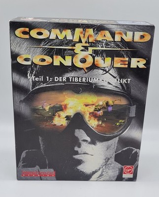 Command & Conquer - Teil 1 Der Tiberiumkonflikt- PC Big Box (1995) Retro