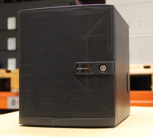Supermicro Cube mini Server Gehäuse 721TQ 4 Bay 3,5” mit Netzteil