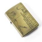 Vintage Zippo Urusei Yatsura Lum Japanese Anime Manga Oxidized Brass Japan 1997