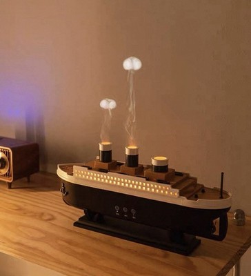 Jellyfish Aroma Diffuser Humidifier  Ship 250ml LED Mist Remote Timer