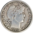 1915-P Barber Half Dollar F/VF Details Decent Eye Appeal Nice Strike