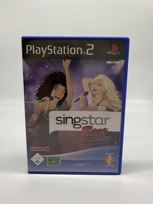 Sony PS2 Spiel Singstar Rock Ballads (Sony Playstation 2) inkl. Anleitung & OVP