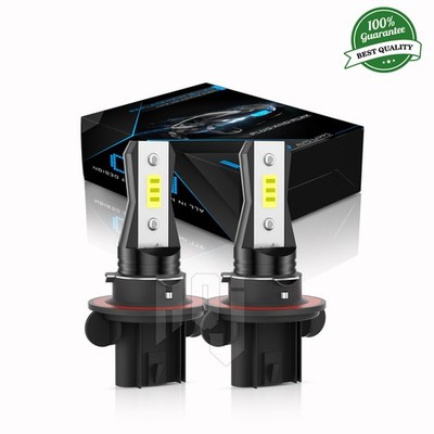 For Ford Explorer Sport Trac 2007-10-2X White 9008 LED Headlight KIT Hi/Lo Bulbs