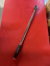 Snap-on 12 Drive 25 Long Red Soft Handle Ratchet Shll80a Dual 80 Tech