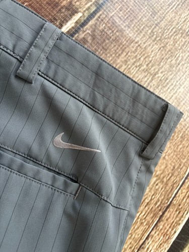 NIKE GOLF TOUR PERFORMANCE GESTREIFTE GOLFHOSE GRAU HERREN 36X32 TOP - Bild 7 von 7