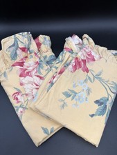 Vintage Ralph Lauren Parsonage Standard Pillowcases - Floral Ruffled Cottage