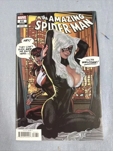 Marvel Comics AMAZING SPIDER-MAN #60 ADAM HUGHES Variant 2024) NM