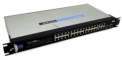Linksys SRW224G4 24-Port Business Series Gigabit Ethernet Layer 2 Managed Switch