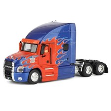 GreenLight 1/64 2019 Mack Anthem Truck Cab Red/Blue Flames 45200-C