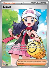 Dawn 118/094 Ultra Rare Phantasmal Flames Pokemon Holo NM