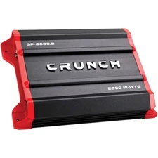 Crunch Ground Pounder GP-2000.2 2000W 2-Channel Car Audio Amplifier Amp