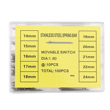 1.8mm Thickness Quick Release Watch Band Spring Bar Assortment 14mm-24mm w