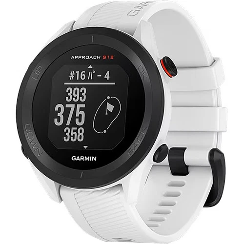 GARMIN Approach S12 Golf GPS Watch 010-02472-22 White [