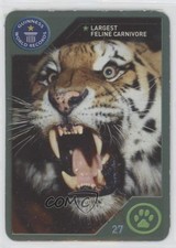 2006 Guinness Book of World Records Insert Cards Tiger 27