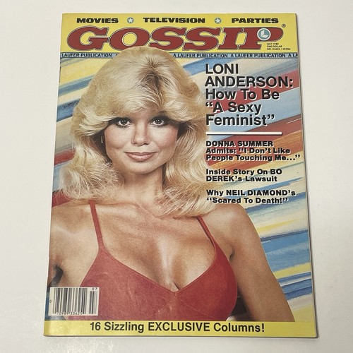 Rona Barrett's Gossip Magazine 07/1980 Loni Anderson Donna Summer Bo Derek