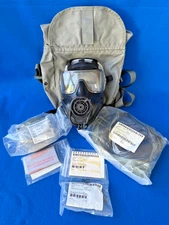 Complete Avon FM53 M53 Gas Mask Air Purifying Respirator SEAL  DEVGRU CAG LARGE