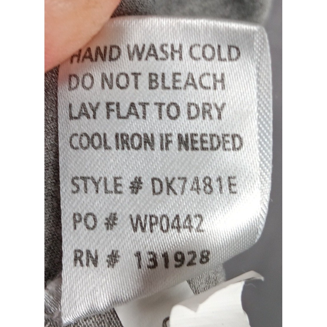 Wishlist Gray Racerback Swing Dress Tunic Tank Top Casual Women's M