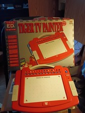 Vintage 1997nTiger TV Painter Tiger ED. Tiger Electronics Inc. Works With Box