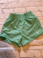 Nike Youth Girl Dri Fit Running Shorts Teal XS 4 