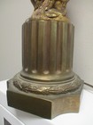 CHERUB Vint TBL.  Lamp 21  1/2" TO BULB OPEN gold tone  Metal  Hollywood Regency — photo 7