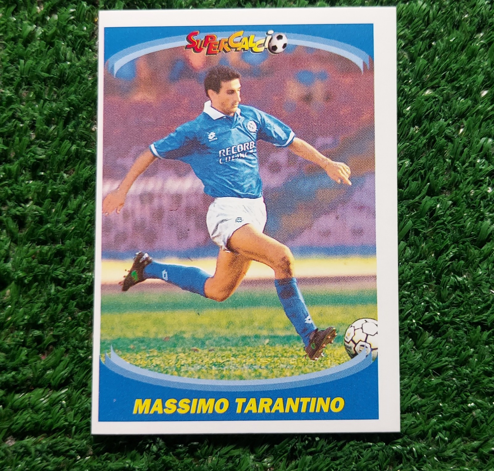 FIGURINA CALCIATORI PANINI SUPERCALCIO 1995/96 NAPOLI N°57 TARANTINO 95/96 ⚽️