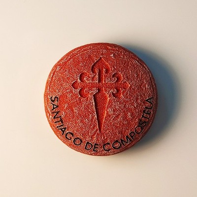 Santiago De Compostela Fridge Magnet Refrigerator Sticker Resin Spain Souvenir
