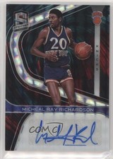 2019 Spectra Signatures Interstellar Prizm 39/49 Micheal Ray Richardson Auto 6o3