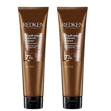 Redken All Soft Mega Hydramelt Leave-In Treatment 5 oz. (pack of 2) new package