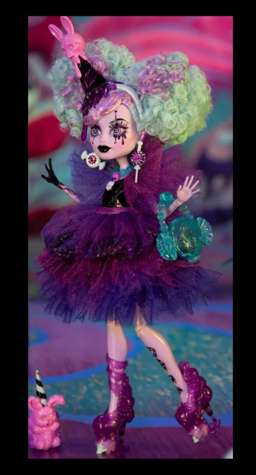 Monster High Sweet Screams Twyla HYWO2 MATTEL Skullector OVP Limited Edition - Bild 4 von 4