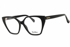 MAX MARA MM5085-001-55 Eyeglasses Frame Size 55mm 15mm 140mm BLACK Women 889214