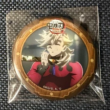 Demon Slayer Kimetsu no Yaiba Doma Can Badge Collab Cafe Unused 57mm