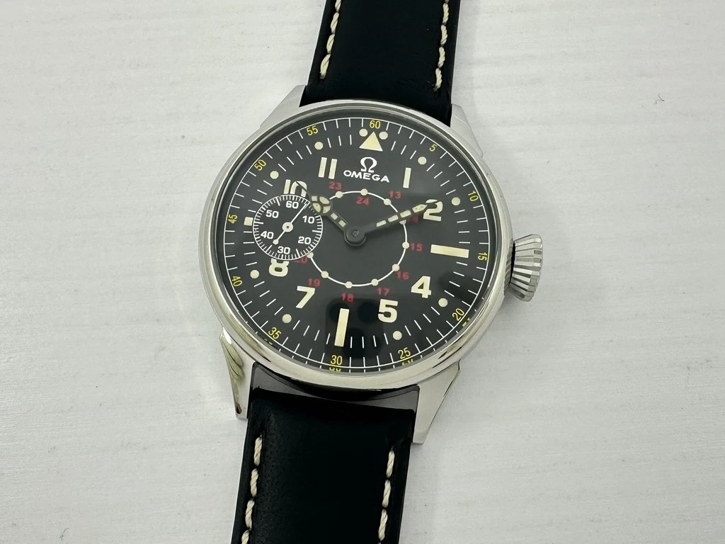 時計 vintage OMEGA 30mm caliber Omega 30mm Caliber Cal.30T1 Vintage Stainless Steel Manual Winding