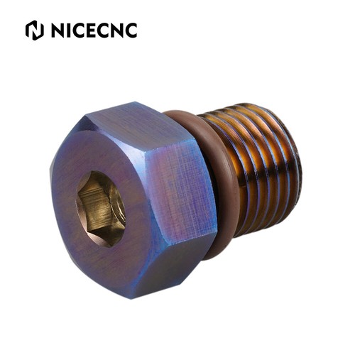 NICECNC Oil Drain Plug for Harley Dyna Softail Standard Breakout Deluxe Fat Boy - Picture 13 of 13