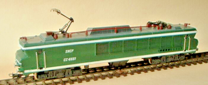 Réf 8440 JOUEF UNE LOCOMOTIVE CC 6551 MAURIENNE HO ETAT NEUVE BOITE ROUGE